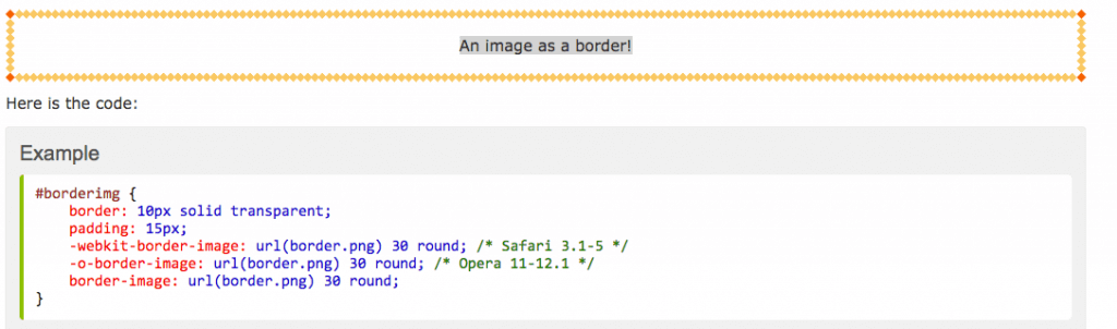 css3 border image property example