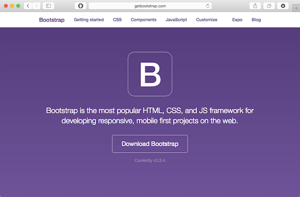 design in the browser with bootstrap