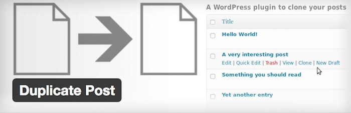duplicate post wordpress plugin for web development