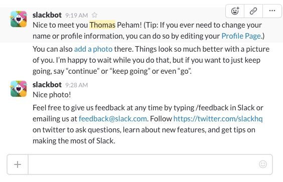 web development 2016 slack bots and AI