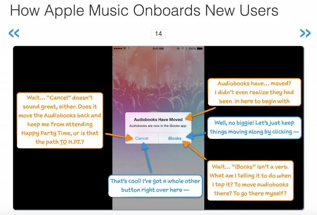 user onboarding apple