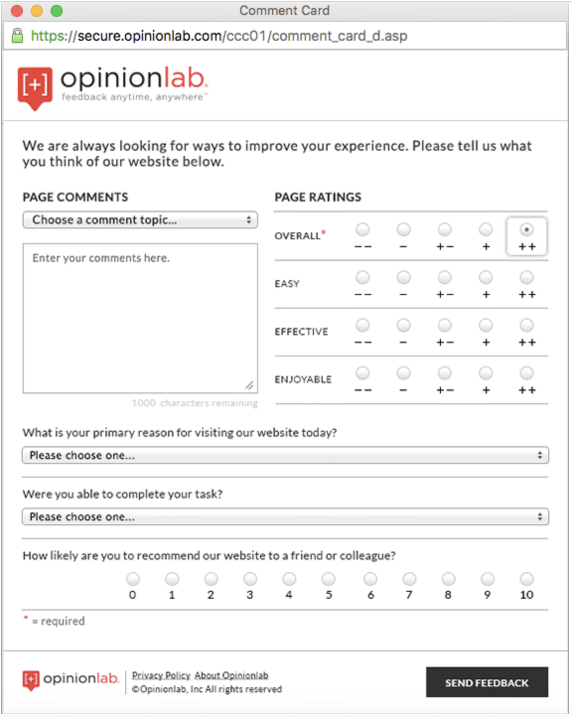 OpinionLab alternative: Usersnap for CX