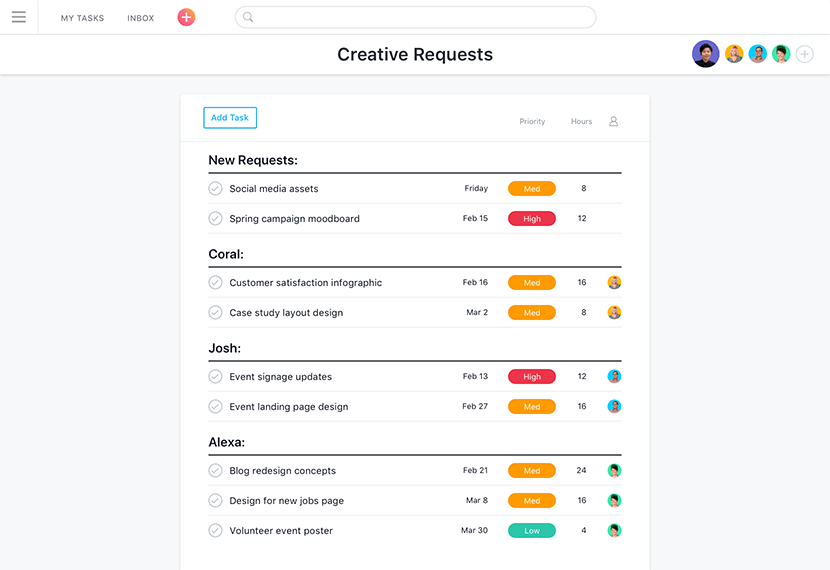 Asana Client Collaboration Usersnap