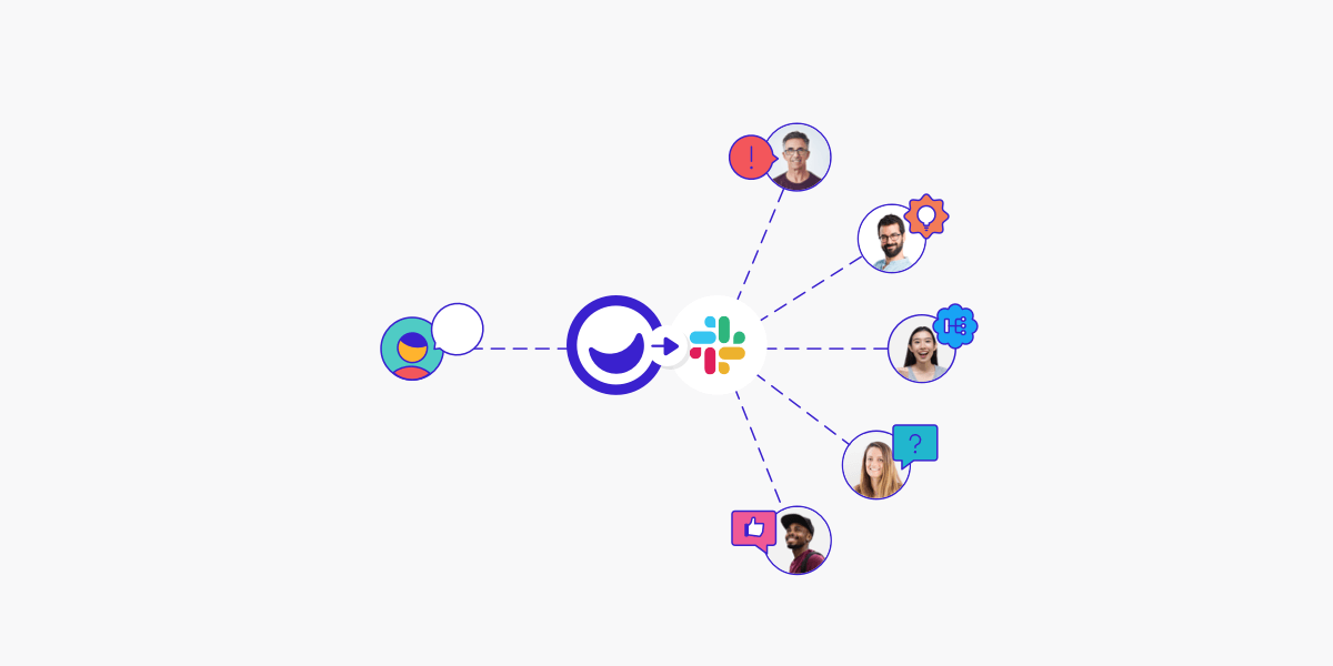 Tracking customer feedback and feature requests with Usersnap's Slack Integration