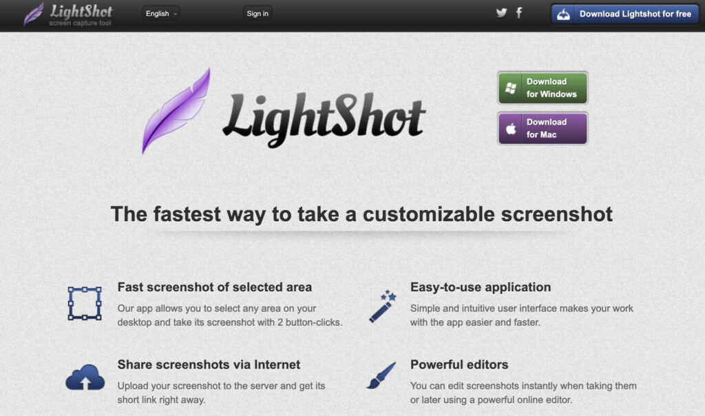 lightshot screenshot tool