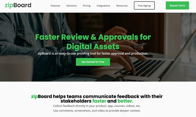 Best customer feedback tools - ZipBoard