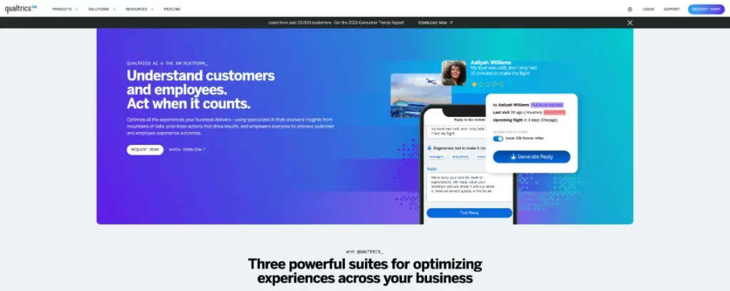 Qualtrics website