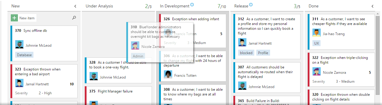 TFS Bug Tracking Funktion